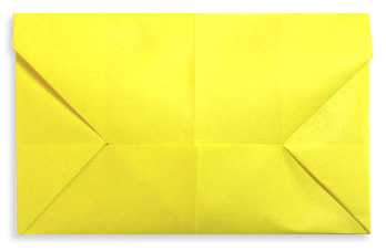 儿童折纸教程简单折纸之信封的折纸方法