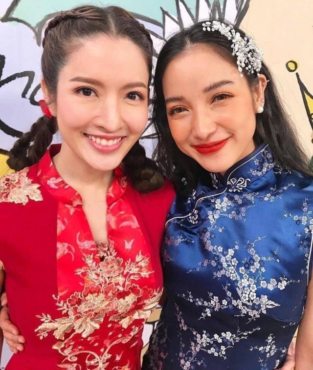 泰国女星穿起中国旗袍来，竟然没有一点违和感，最后一位很惊艳！