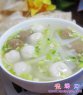 白萝卜丝鱼丸汤