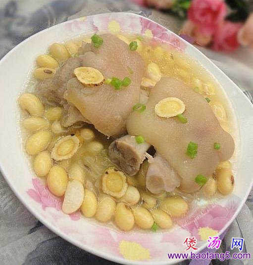 黄芪黄豆煲猪爪的做法_黄芪黄豆煲猪爪怎么做 黄芪黄豆煲猪爪的做法_黄芪黄豆煲猪爪怎么做