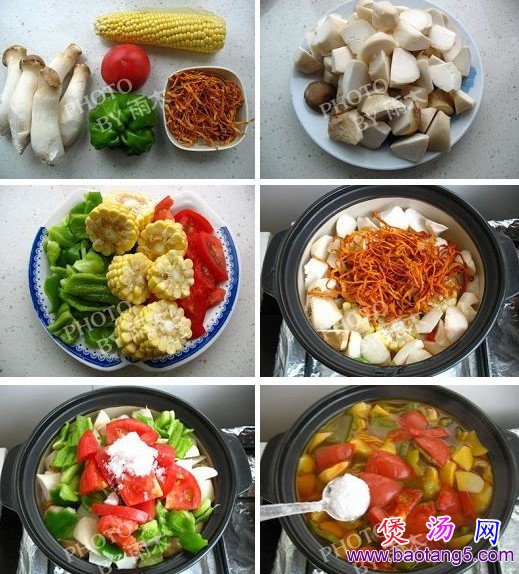 虫草花田园煲的做法_虫草花田园煲怎么做 虫草花田园煲的做法_虫草花田园煲怎么做