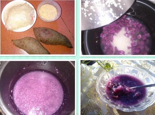 冰糖紫薯粥的做法_冰糖紫薯粥怎么做 冰糖紫薯粥的做法_冰糖紫薯粥怎么做