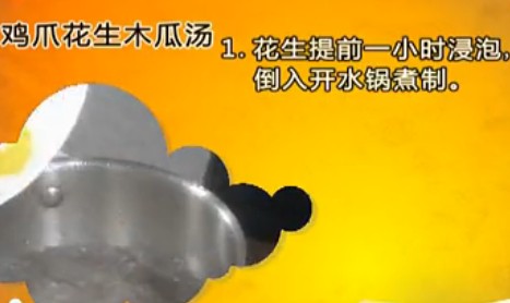 鸡爪花生木瓜汤的做法_鸡爪花生木瓜汤怎么做 鸡爪花生木瓜汤的做法_鸡爪花生木瓜汤怎么做