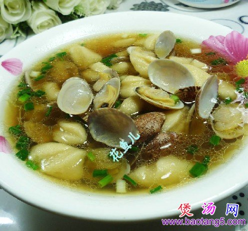花蛤面疙瘩汤的做法_花蛤面疙瘩汤怎么做 花蛤面疙瘩汤的做法_花蛤面疙瘩汤怎么做