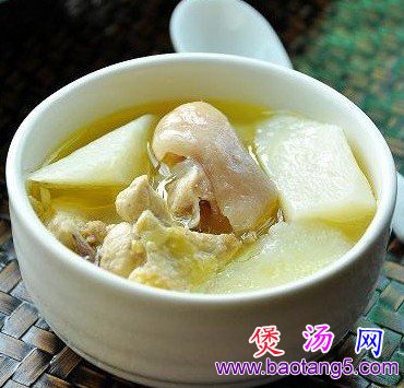 山药土鸡猪脚汤的做法_山药土鸡猪脚汤怎么做 山药土鸡猪脚汤的做法_山药土鸡猪脚汤怎么做