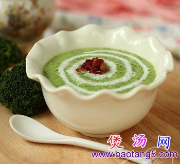 奶油西兰花培根浓汤的做法_奶油西兰花培根浓汤怎么做 奶油西兰花培根浓汤的做法_奶油西兰花培根浓汤怎么做
