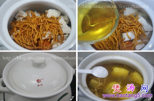 虫草花粉葛玉米汤的做法_虫草花粉葛玉米汤怎么做 虫草花粉葛玉米汤的做法_虫草花粉葛玉米汤怎么做