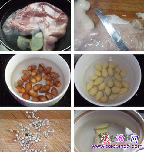 白果支竹胡椒煲猪肚 白果支竹胡椒煲猪肚