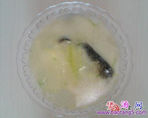 鲫鱼冬瓜汤的做法 鲫鱼冬瓜汤的做法