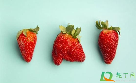 草莓形状不规则能吃吗