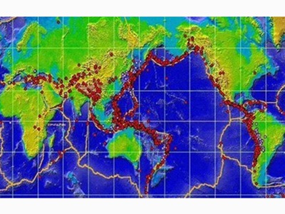 地震的地理分布