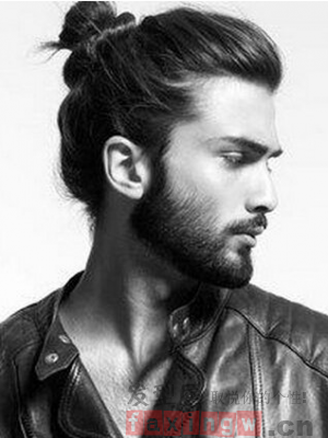 中性发型男长发长发依旧特别的帅气