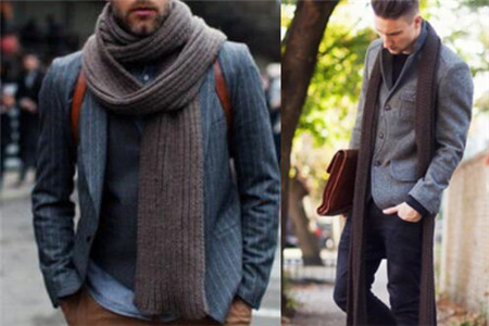 男士围巾佩戴方法介绍 如何让自己更加时尚