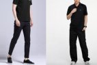 男士常见的polo衫可以配黑色西裤吗
