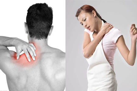 肩胛骨疼痛是什么原因图片