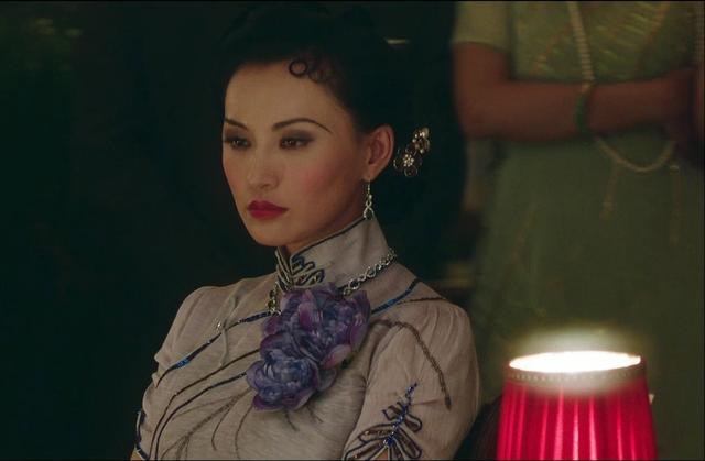 一部《大上海》，两个角色，四个旗袍美人，气质截然不同！
