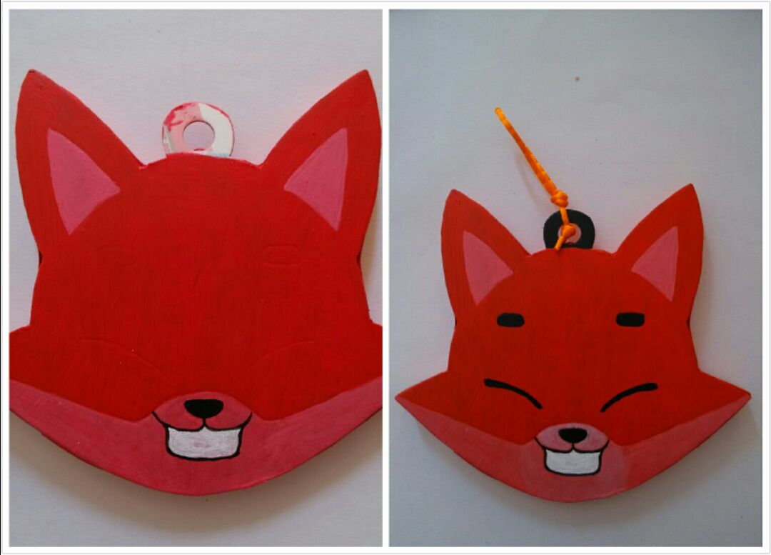 狐狸纸帽手工图片