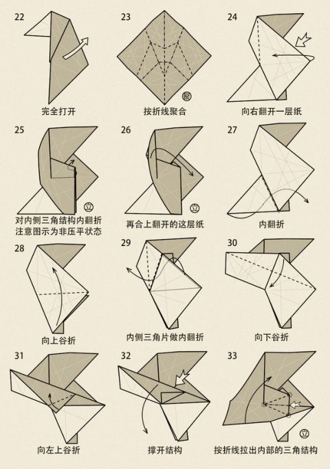 折纸可爱小羊的折法图片