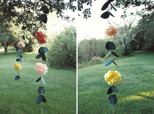 悬挂的纸花球制作 精美纸花球的折法图解教程