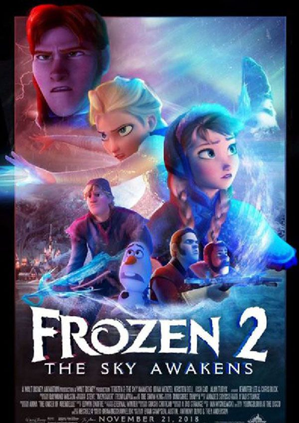 冰雪奇缘2海报出炉电影将于11月22日在北美上映