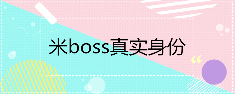 bossʵ