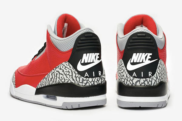 Air Jordan 3 ȫ¡Fire RedɫЬع