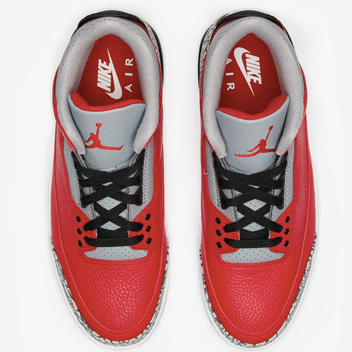 Air Jordan 3 ȫ¡Fire RedɫЬع
