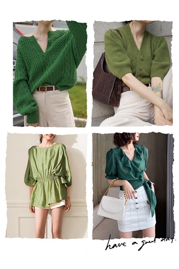上衣是绿色的下身怎么搭 好看的绿色配色法推荐