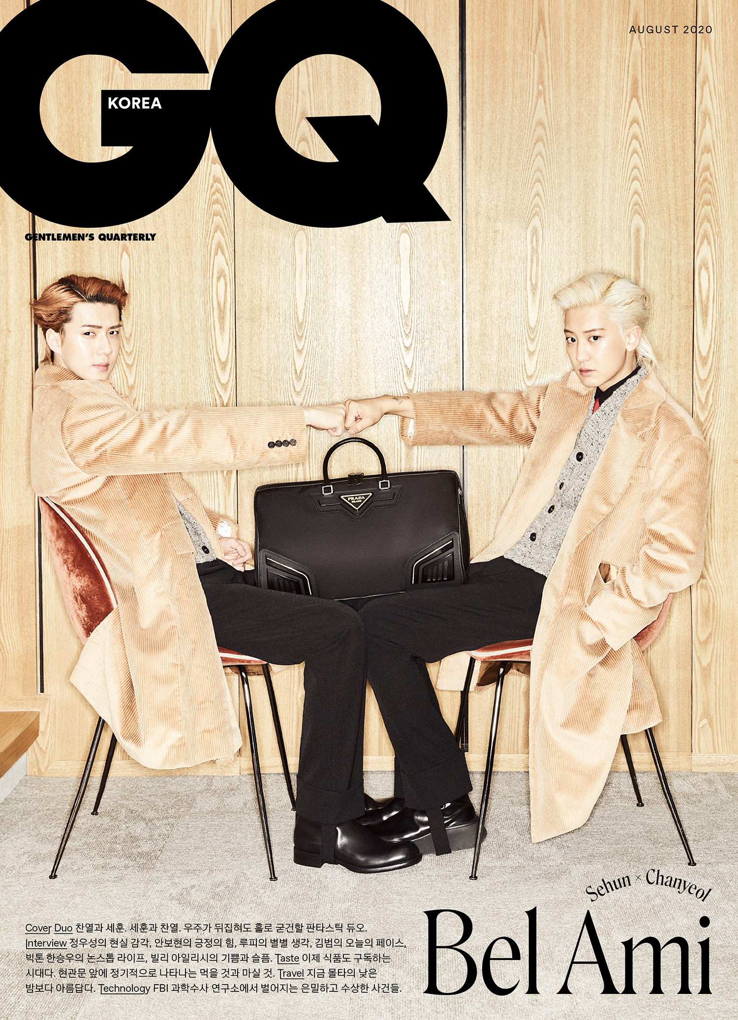 EXO SEHUN*CHANYEOL(EXO-SC)ΪGQ KOREA8¿