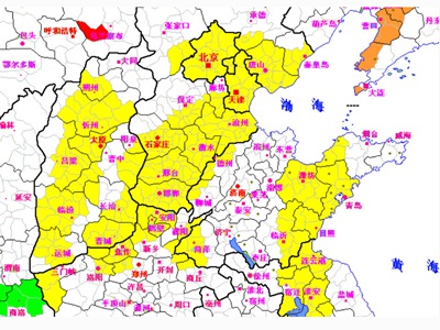 郯庐地震带城市图片