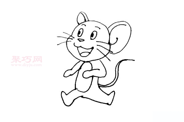 猫和老鼠杰瑞怎么画 猫和老鼠杰瑞简笔画画法